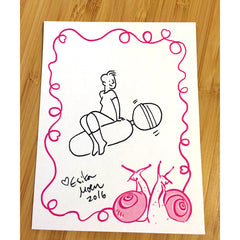 Oh Joy Sex Toy Bookplates  OJST Doodled Book Plate $25  