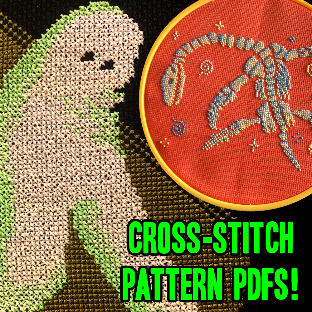 Kory Bing's Cross-Stitch Patterns PDF Kori Bing Both! ($10)  