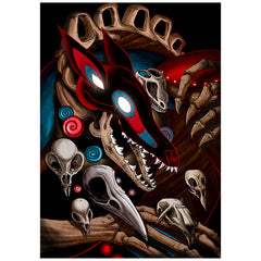 Gunnerkrigg Court Prints Art Cyberduds Coyote Bones  