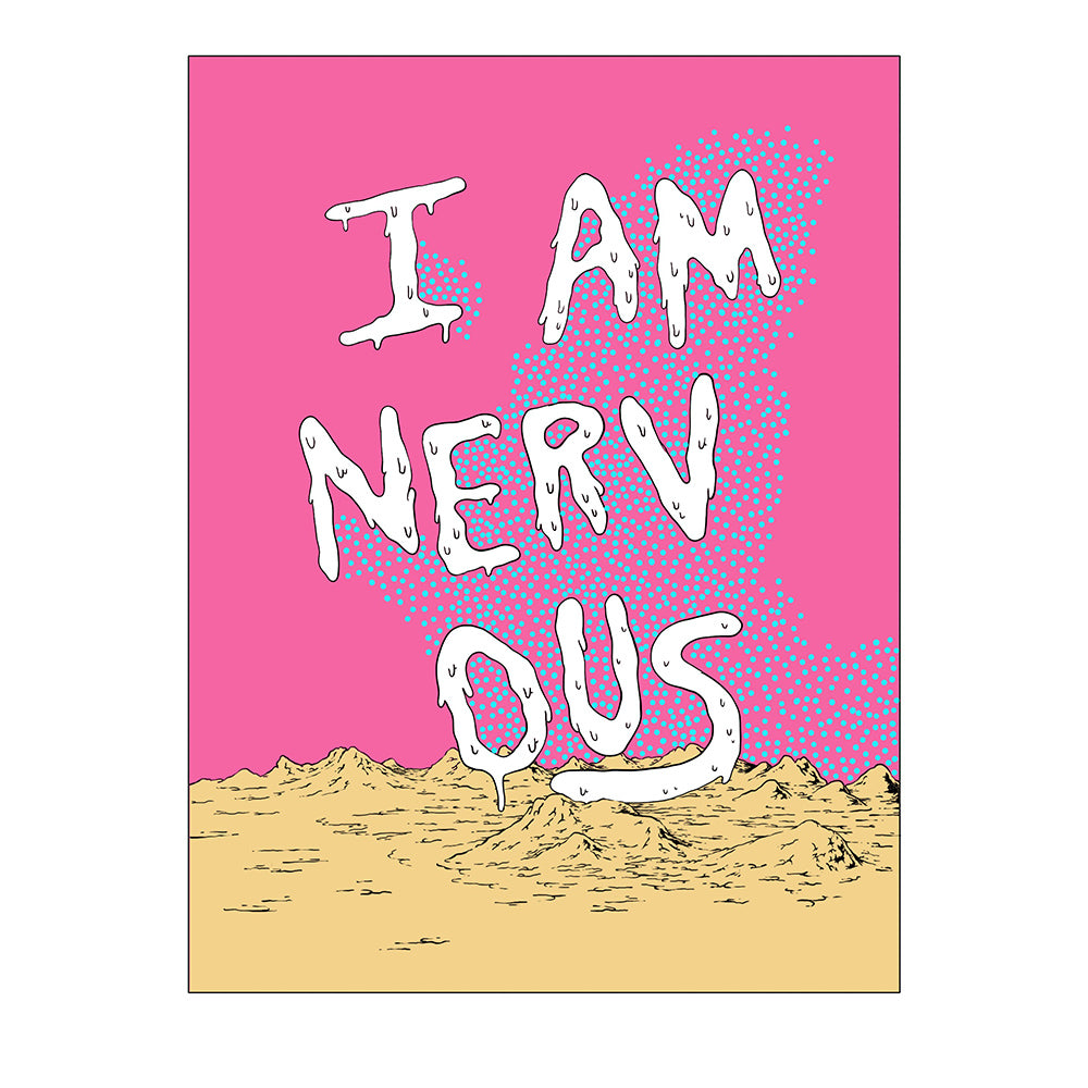 I AM NERV OUS Print - 8.5x11” Art Cyberduds   