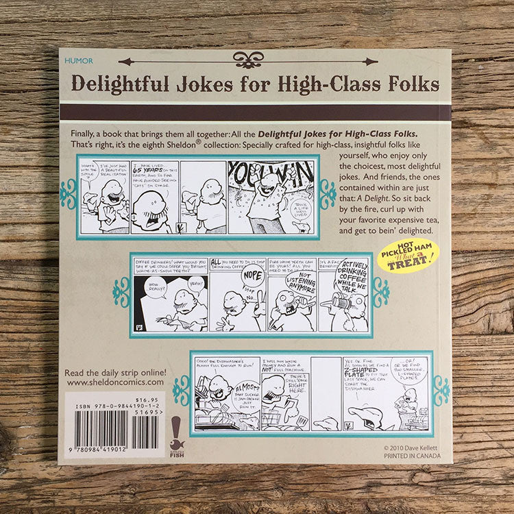 Sheldon Book 8 - Delightful Jokes For High-Class Folks Books SHEL   