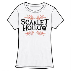 Scarlet Hollow Logo Shirts Shirts Cyberduds White Fitted Small 