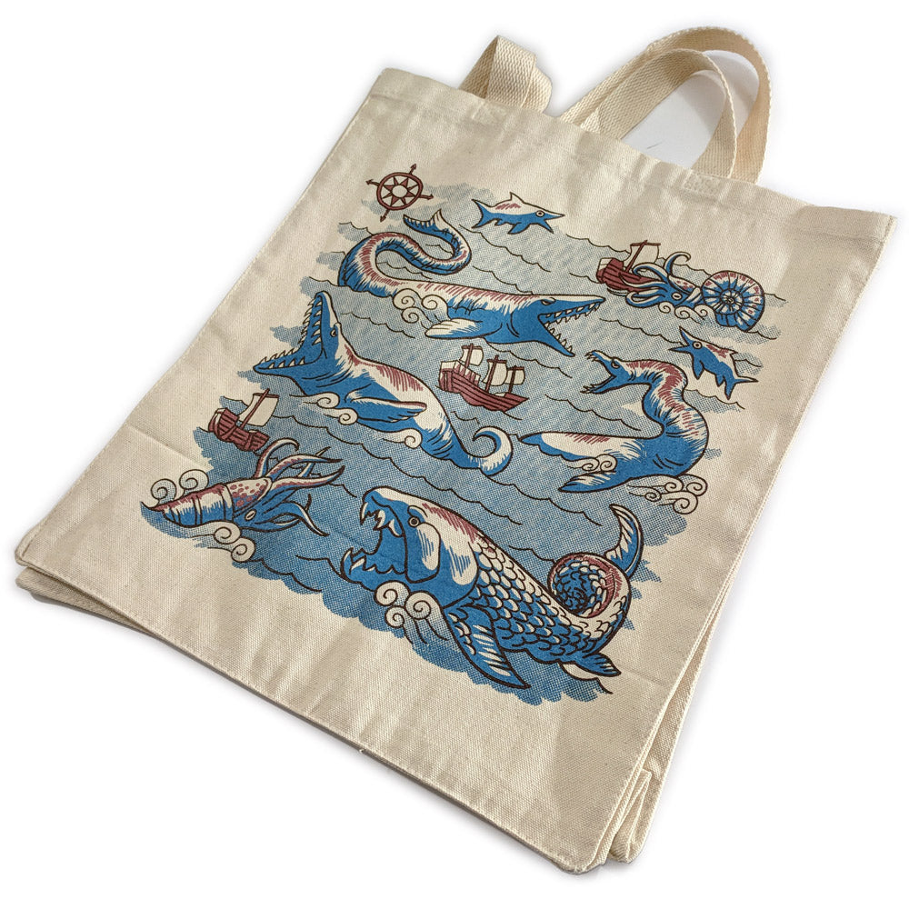Sea Monsters Tote Bags Brunetto   