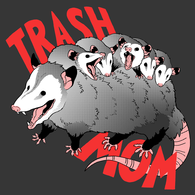 Trash Mom Shirt Shirts TopatoCo   