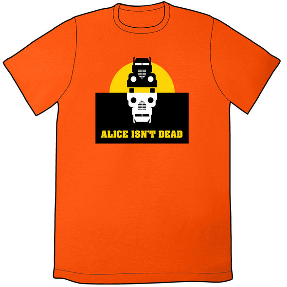Alice Isn't Dead Logo Shirt - Orange Shirts Brunetto   