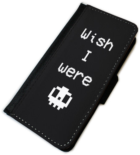 Wish I Were Ded Phone Wallet Case Accessories Cyberduds   