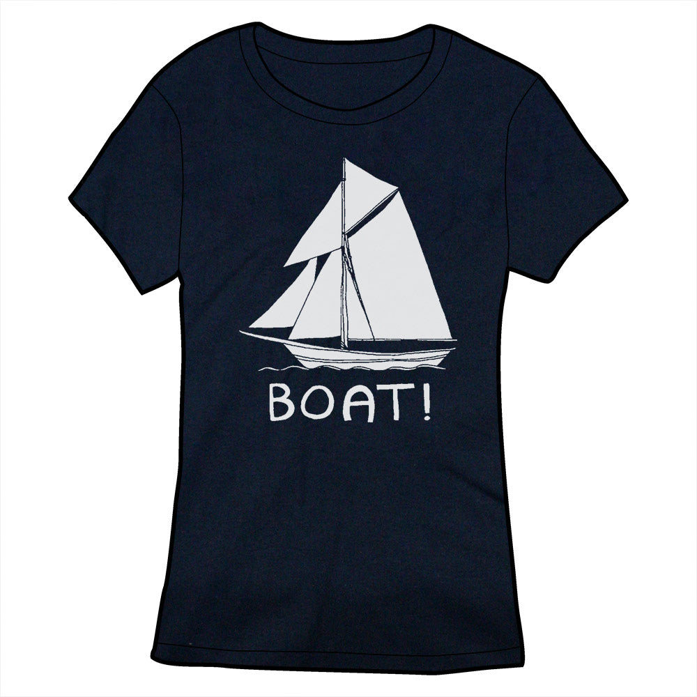 Boat! Shirt Shirts Brunetto Ladies Small  
