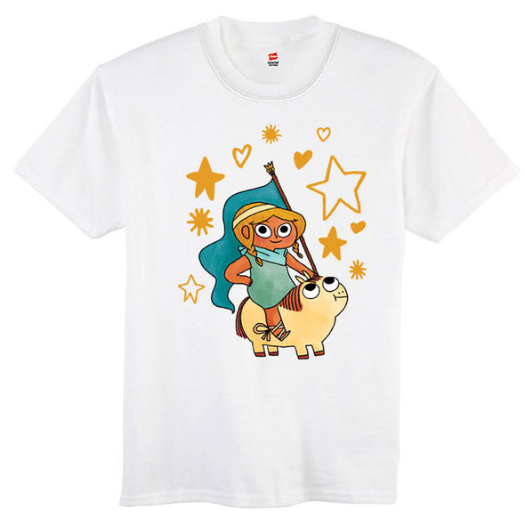 Princess With Flag Kids Shirt Shirts Cyberduds   