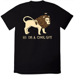 Cool Lion Shirt (Black) Shirts Brunetto   