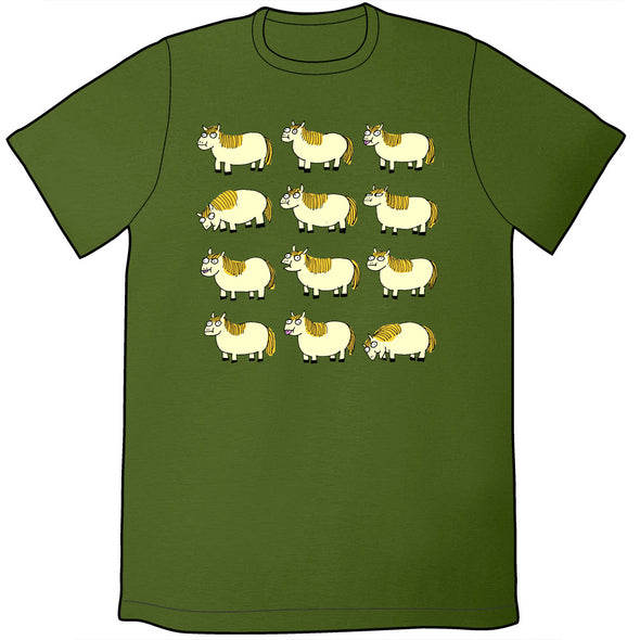 Pony Shirt Shirts Brunetto Mens/Unisex Small  