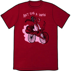 Velocipede Shirt and Tote Bag by Kate Beaton Shirts Brunetto Unisex Small Shirt  