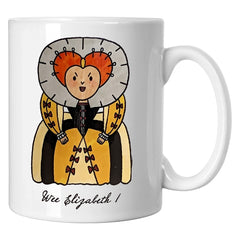 Wee The People Genghis Poe Elizabeth I Mug Liquid Holders Inhead   