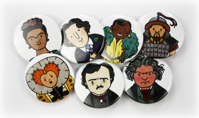 Wee The People Button Pack Pins and Patches BusyBeaver   