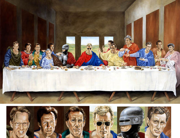 The Last Supper Print (22x13) Art Cyberduds   