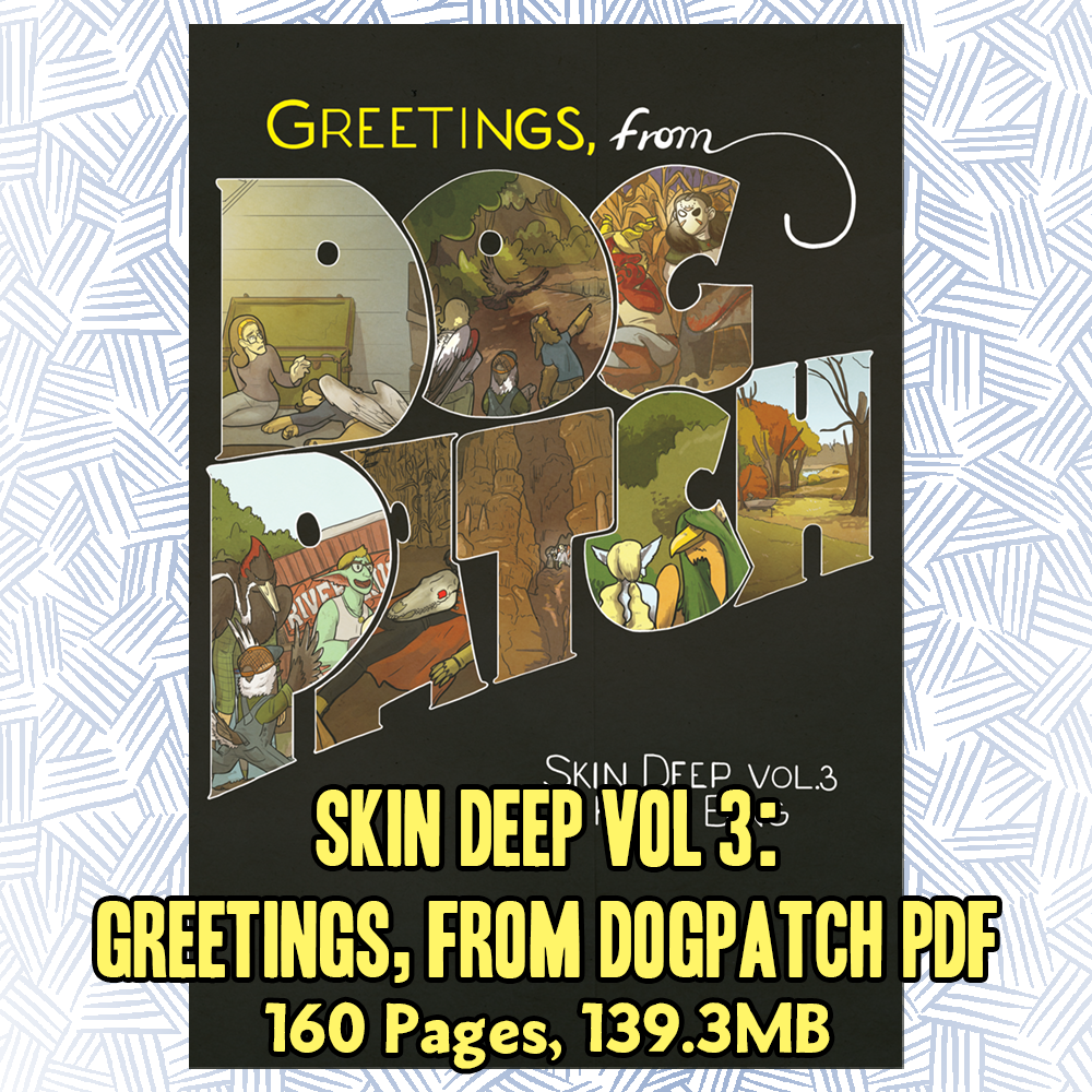 The Skin Deep Collection Books Kori Bing Greetings From Dogpatch Vol. 3  PDF ($8)  