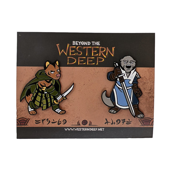 Beyond the Western Deep: Hardin and Kenosh Pin Set Pins and Patches Western Deep, LLC   