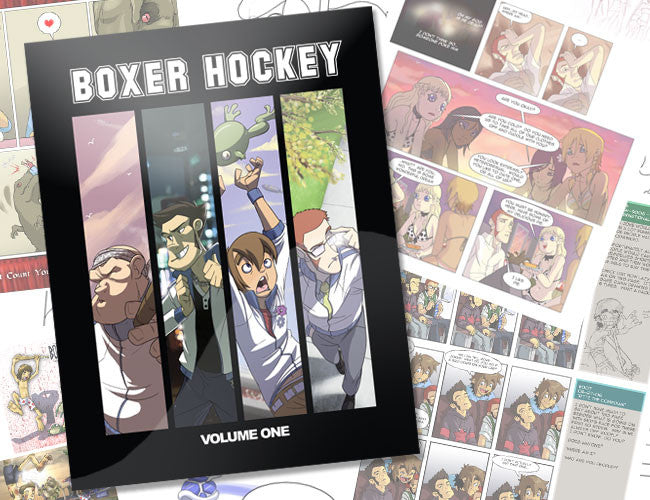 Boxer Hockey Volume One Books TH   