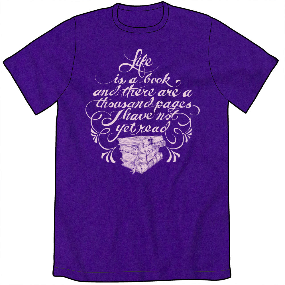 Life is a Book Shirt Shirts Brunetto Unisex Small  