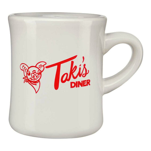 Taki's Diner Mug Liquid Holders 4imprint   