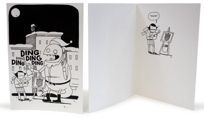 Bad Decision Dinosaur Holiday Card Pack Cards Brunetto   