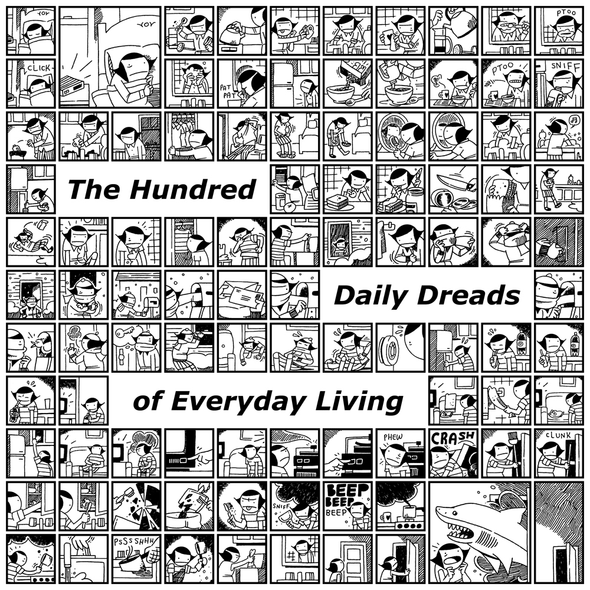 The Hundred Daily Dreads Print Art Cyberduds   