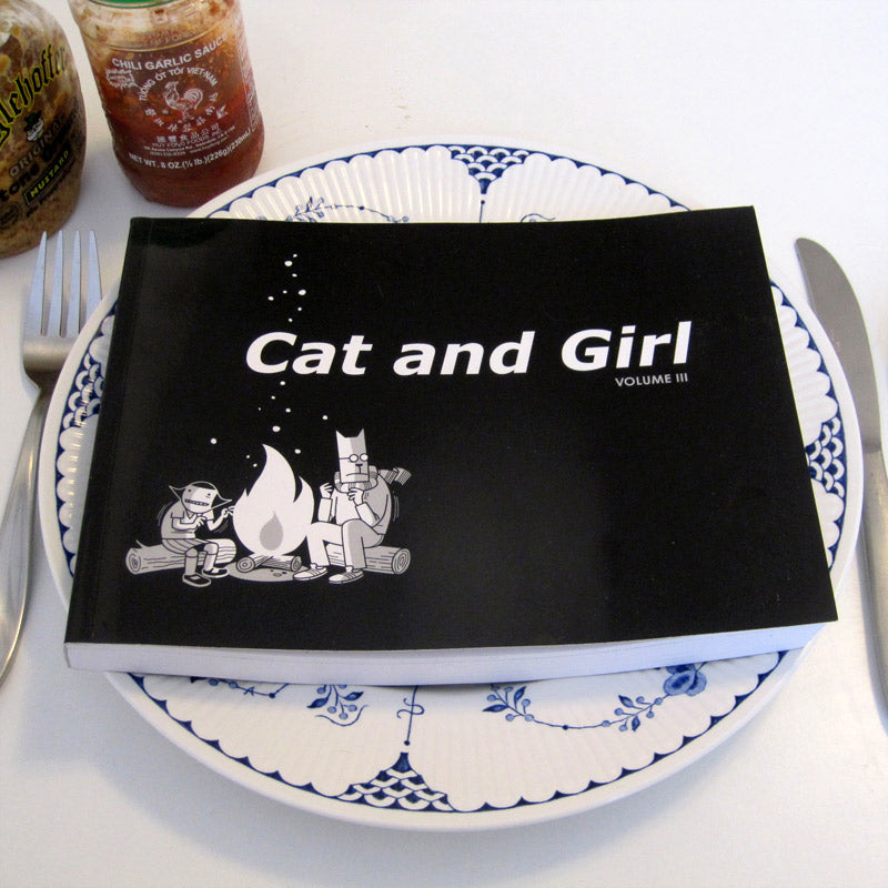 Cat and Girl Volume Three Books CG   