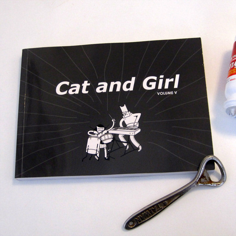 Cat and Girl Volume Five Books CG   