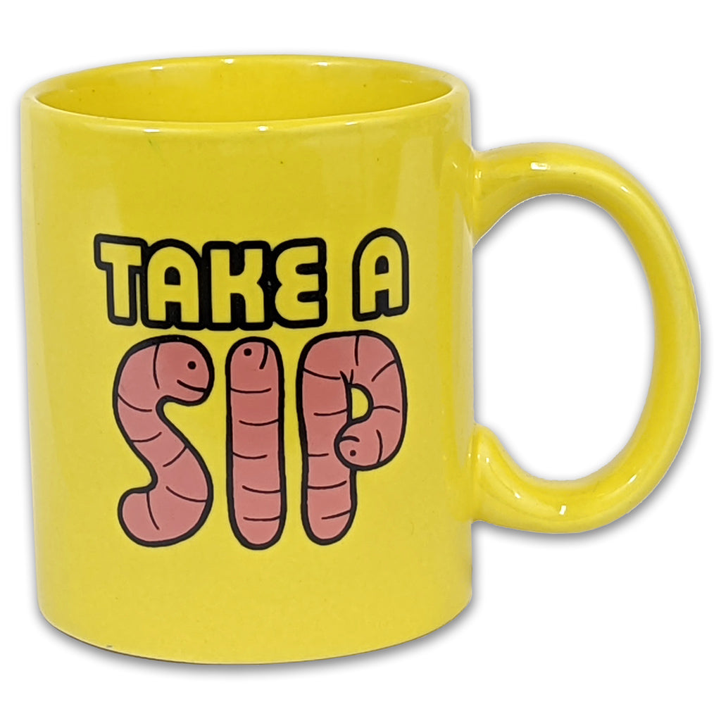 Take a Sip Gamewurms Mug Liquid Holders Bargainmugs   