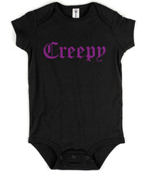 The Creepy Collection Other Apparel clockwise Baby Onesie Small 