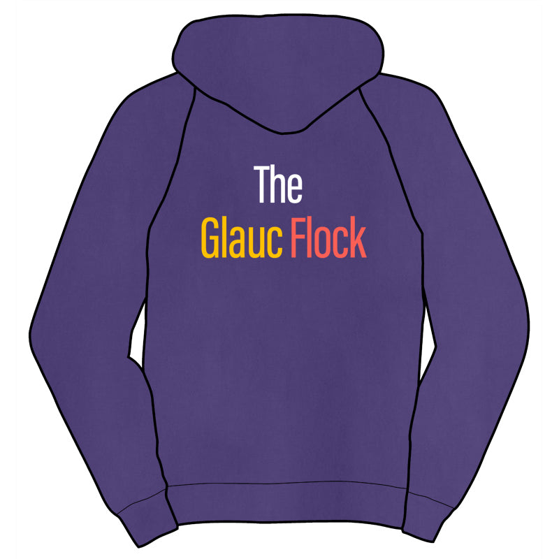 The Glauc Flock Zip Hoodie Shirts TopatoCo   