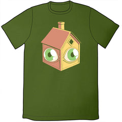 Somebody Home Shirts and Poster Shirts Cyberduds Unisex Small Olive 