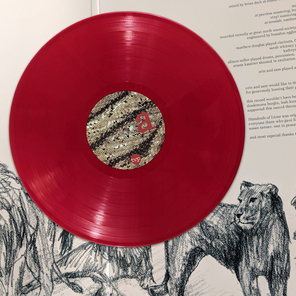 HUNDREDS OF LIONS (2009) - 10th Anniversary Vinyl Now Available! Music Erin McKeown 10th Anniversary Vinyl  