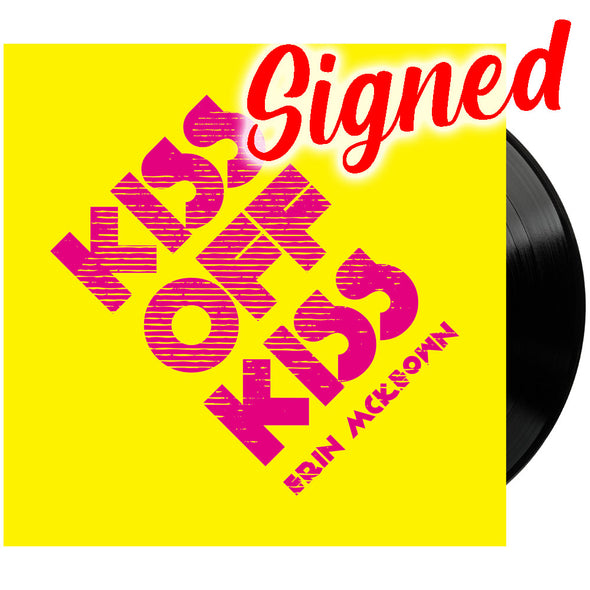 KISS OFF KISS Vinyl Books Erin McKeown Signed  