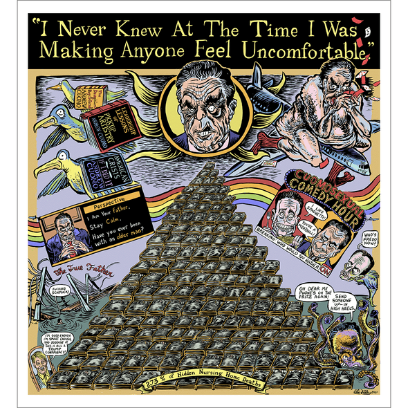 Andrew Cuomo Poster Art Cyberduds   