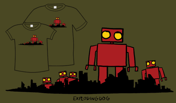 Robot City Shirt Shirts Brunetto   