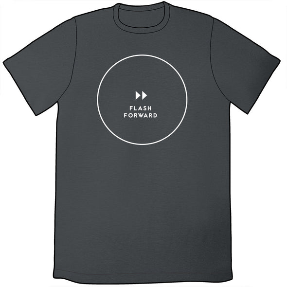 Flash Forward Circle Logo Shirt Shirts Cyberduds Unisex Small  