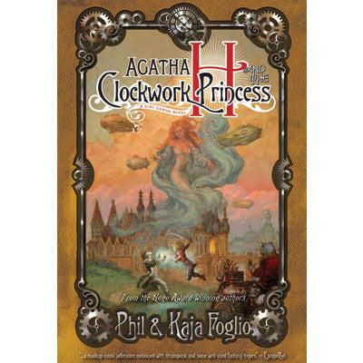 Agatha H and the Clockwork Princess Novel Books GG   