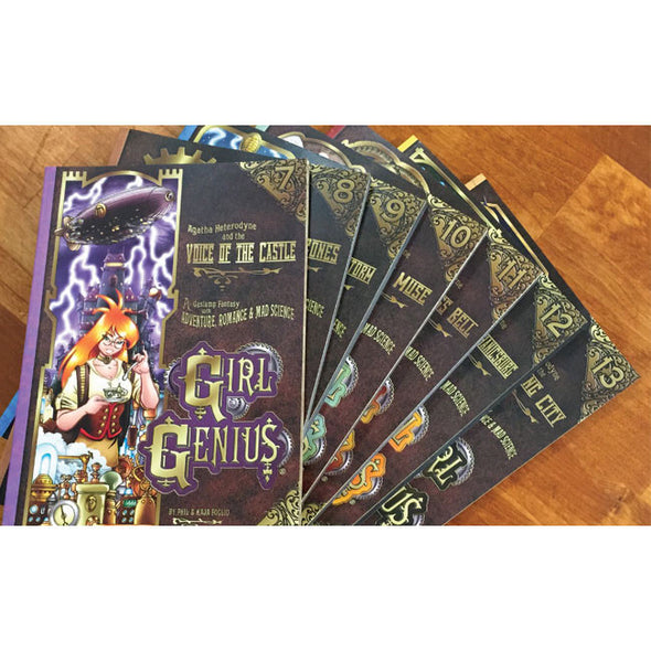 Girl Genius Half Bundle 02: Volumes 7-13 Books GG   