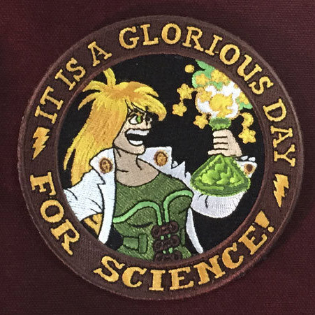 Girl Genius Glorious Day for Science Patch Pins and Patches GG   