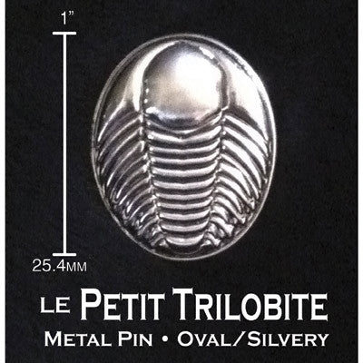 Le Petit Trilobite Pin Pins and Patches GG Silver  