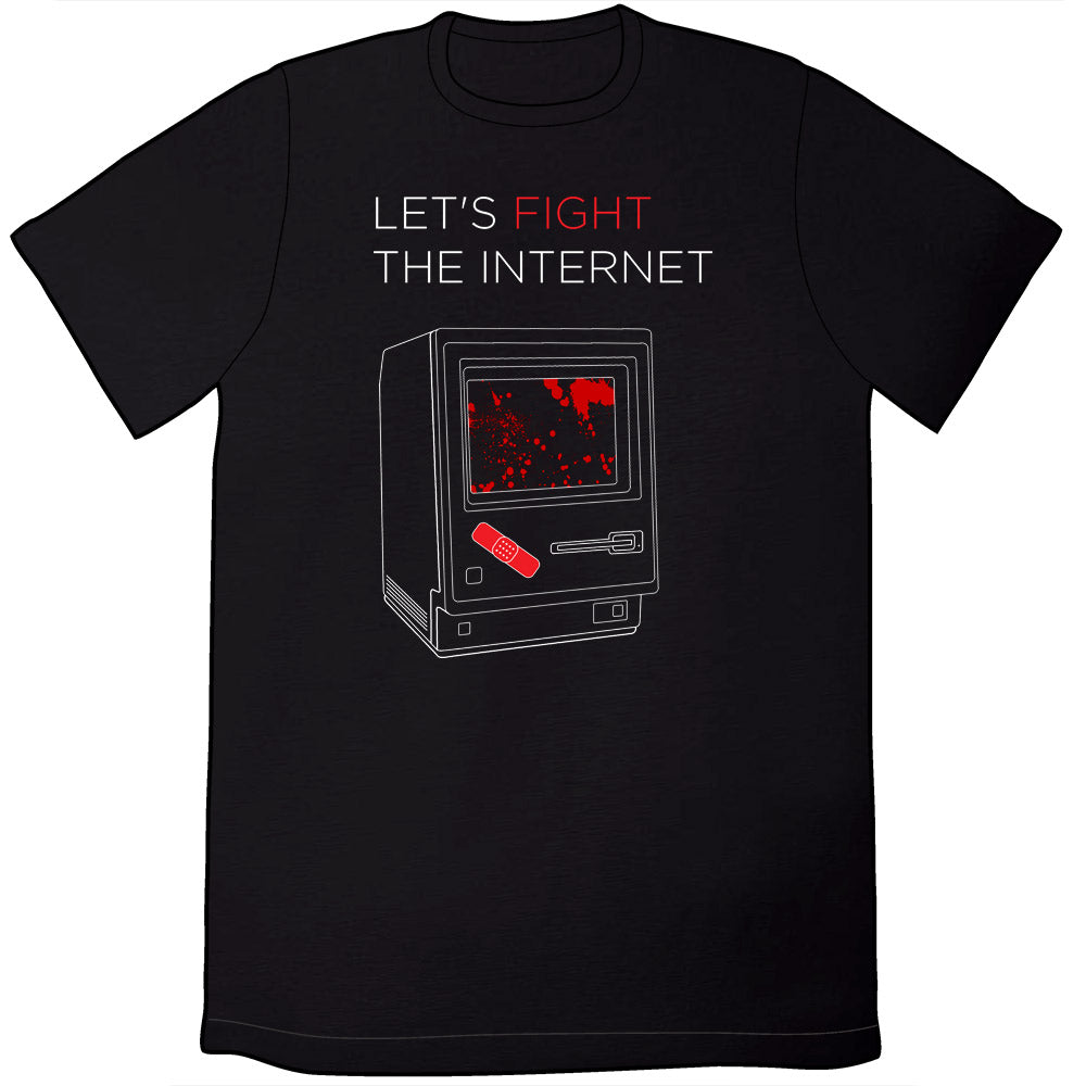 Let's Fight The Internet Shirt Shirts Brunetto Mens/Unisex Small  