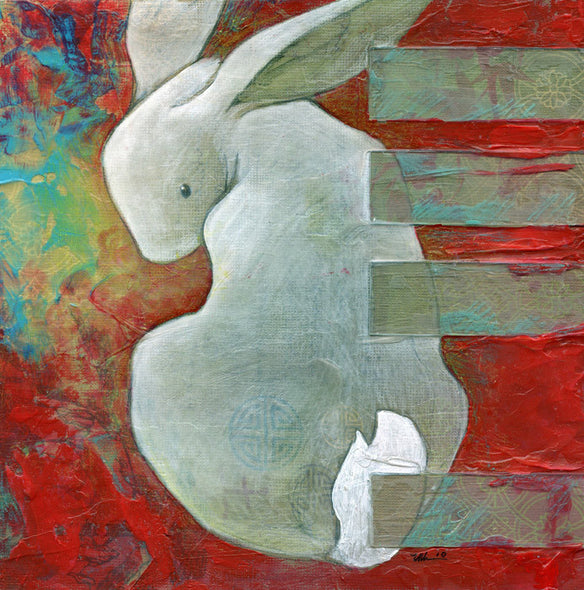 Pale Beasts Prints Art Cyberduds Gorman Rabbit - 12x12 ($12)  
