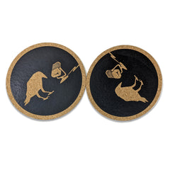 Magic Tavern Logo Coasters Accessories customcoastersnow Two ($12)  