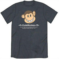Code Monkey Shirt Shirts Brunetto Mens/Unisex Small  