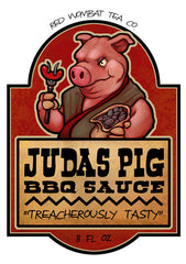Red Wombat Tea Company Prints Art Cyberduds Judas Pig - 12x18  