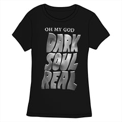 Oh My God Dark Soul Real Shirt Shirts Brunetto Fitted/Ladies Small  
