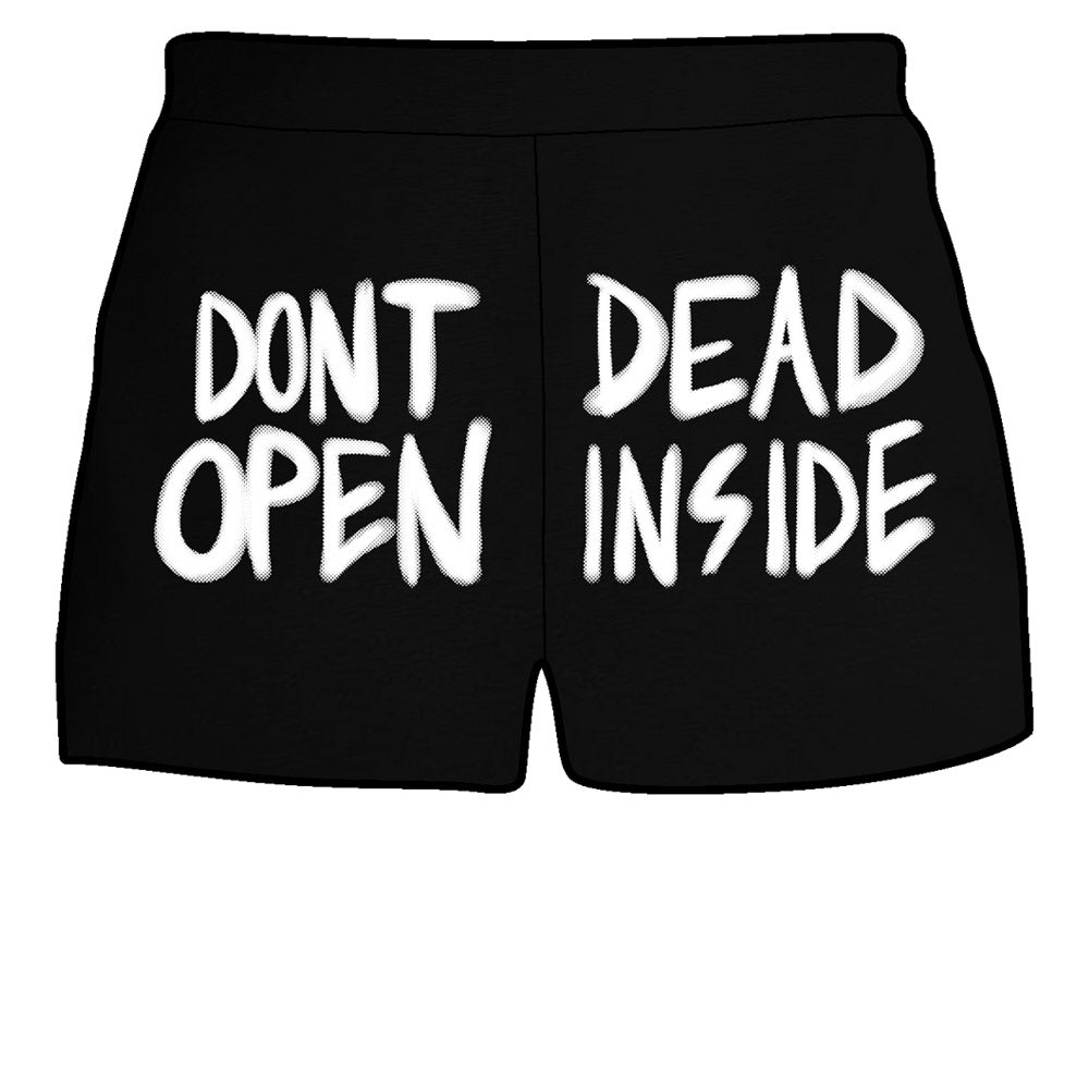 Don't Open Dead Inside Shorts! Other Apparel Brunetto Ladies Small  