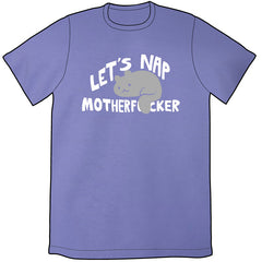 Let's Nap Shirt Shirts Brunetto Mens/Unisex Small  