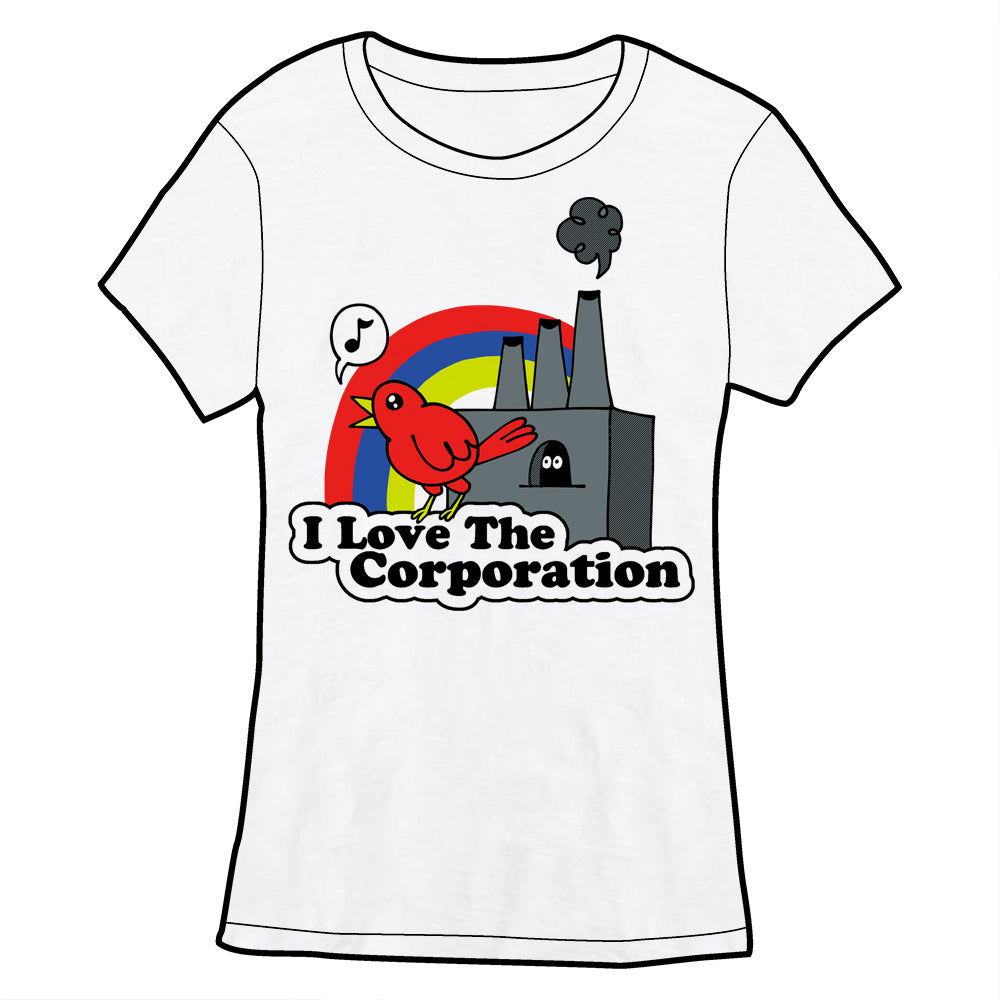I Love the Corporation Shirt Shirts Brunetto Ladies Small  