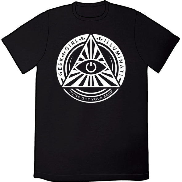Geek Girl Illuminati Shirt Shirts Brunetto Mens/Unisex Small  